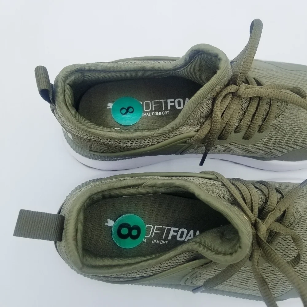 PUMA Pacer Next Cage Fresh Women's Sneakers in Olive Green